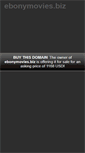 Mobile Screenshot of ebonymovies.biz