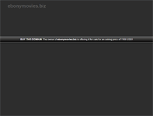 Tablet Screenshot of ebonymovies.biz